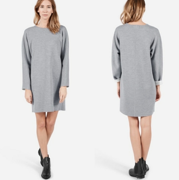 everlane sweater dress